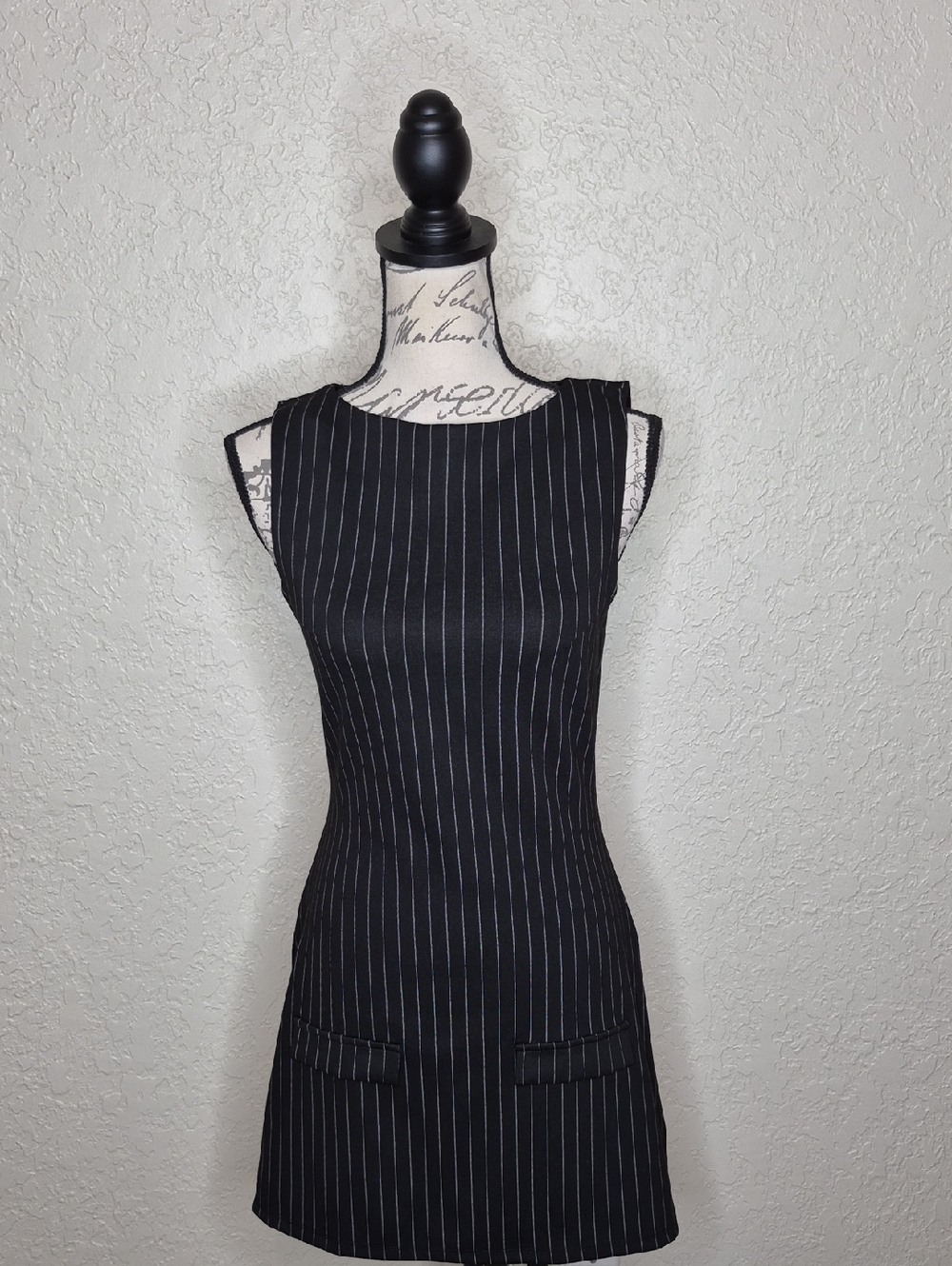 H&M Striped Sleeveless Dress Size S